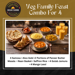 Veg Family Feast for 4